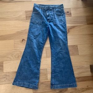 American Eagle high waist flare jeans